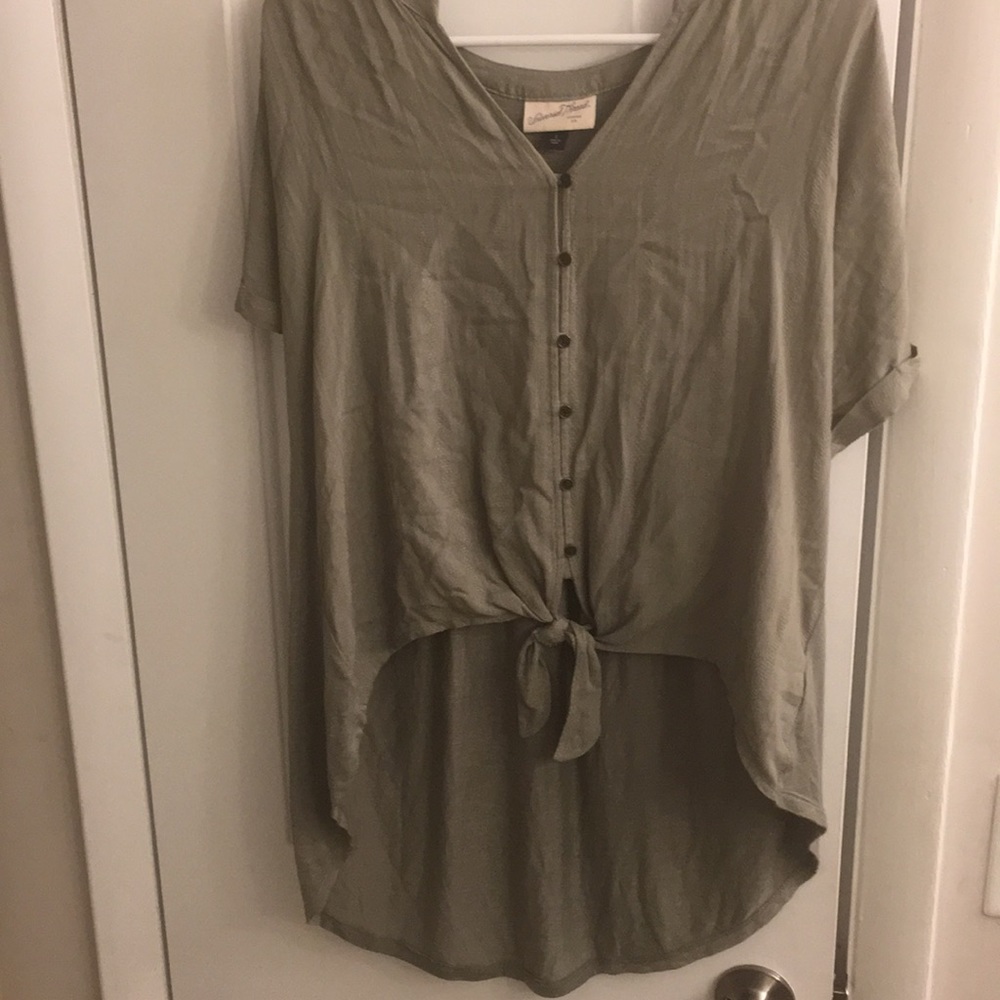 Universal Thread Goods Co. Light green blouse
